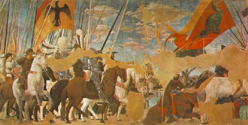 Piero della Francesca Battle between Constantine and Maxentius Germany oil painting art